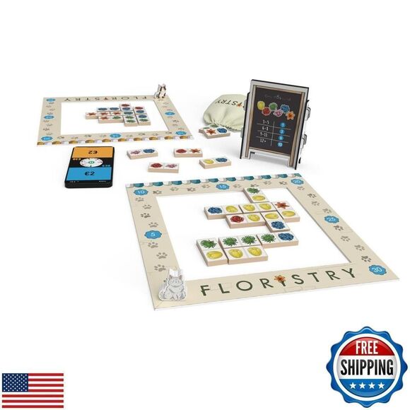 Floristry Board Game Competitive Flower Auction and Storefront Design - Picture 3 of 5